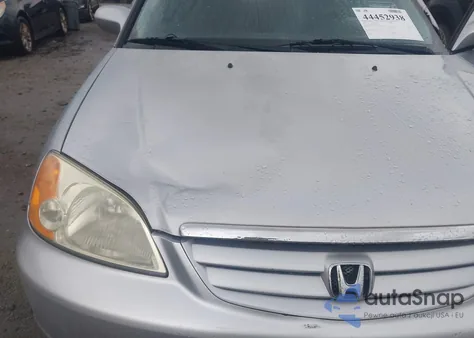 2003 Honda Civic Ex z USA, uszkodzony, nr VIN 2HGES26743H577499